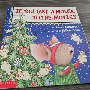 Kids Paperback Book If You Take A Mouse To The Movies